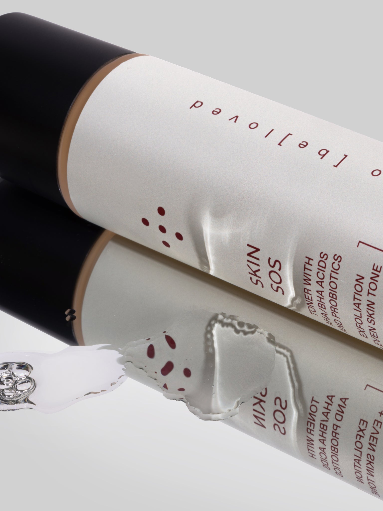 Skin Sos Toner with AHA/BHA acids and probiotics